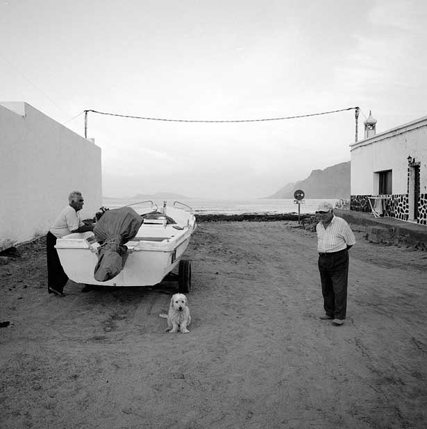 La caleta de famara: Fischer