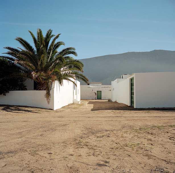 La caleta de famara: die Straße