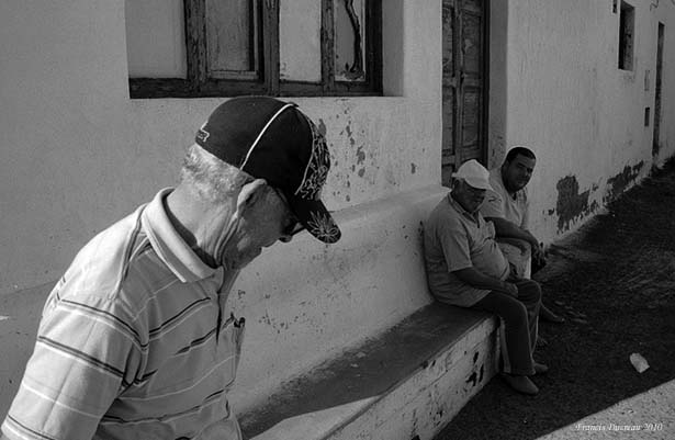 La caleta de famara: in der Straße