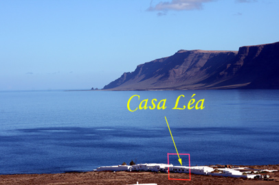 La Casa Léa in der Zone von Famara