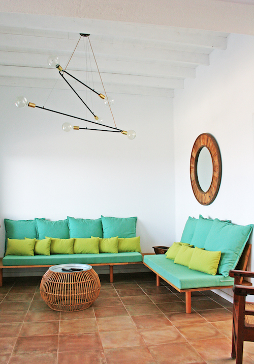 The living room casa del pueblo