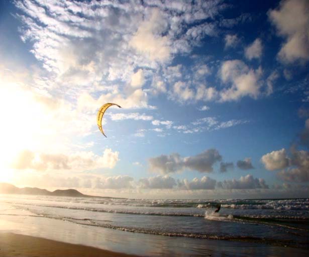 Kitesurf on Famara Beach