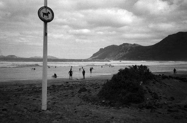 La caleta de famara: la plage