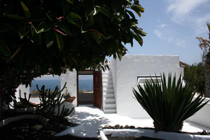 Lanzarote, Casa Dominique - habitación afuera
