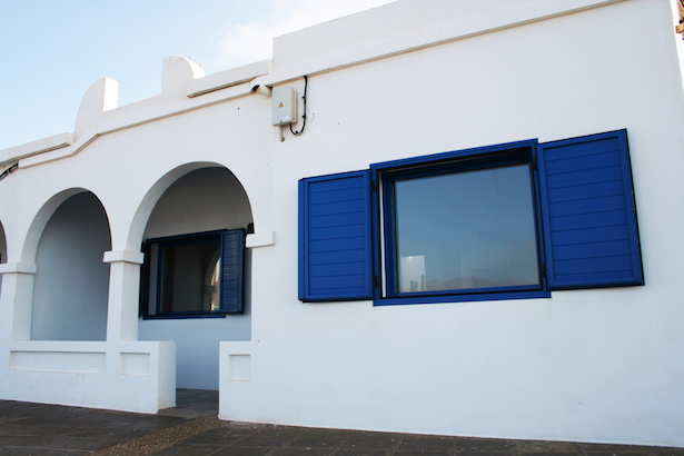 Las fachadas casa del pueblo