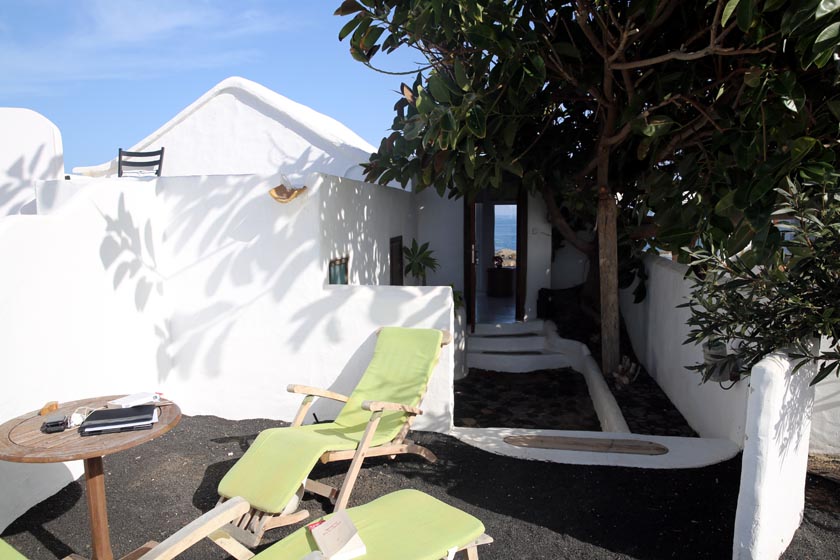 Lanzarote, Casa Dominique: exterieur d