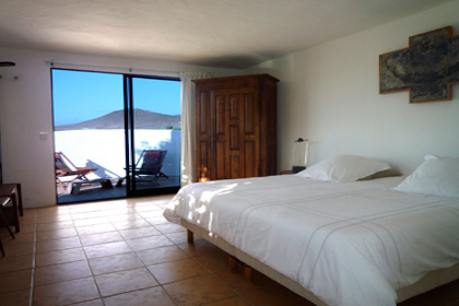 Lanzarote, Casa Dominique - Style de chambre à lit matrimonial