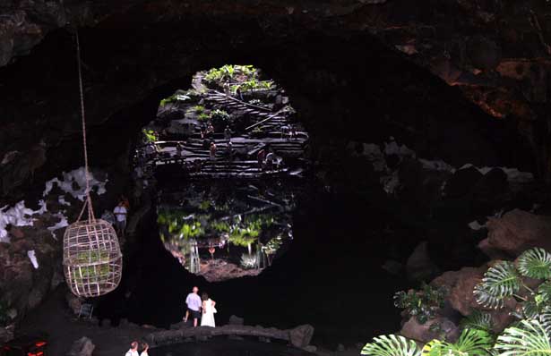 Lanzarote: Los Jameos del Agua: le lac