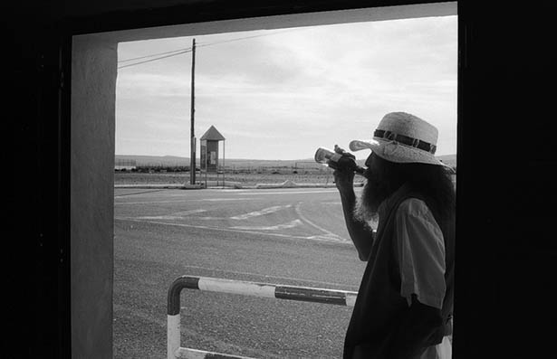 La caleta de famara: attendendo l'autobus