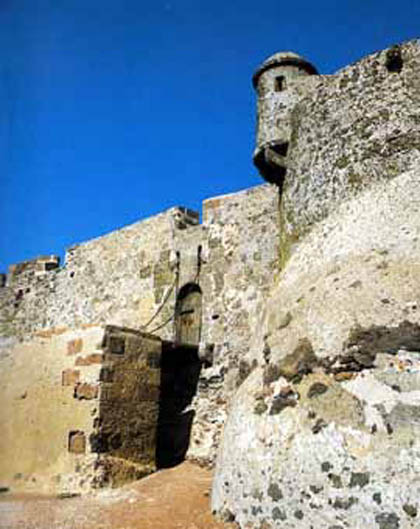 Lanzarote: Castillo de Guanapay: ponticello