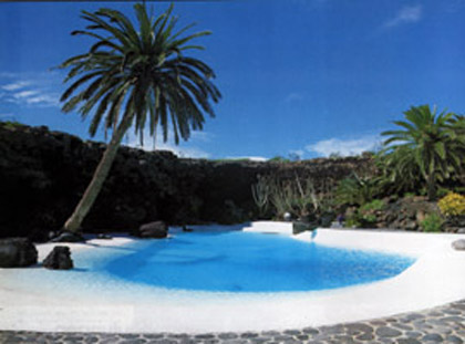 Lanzarote: Los Jameos del Agua:piscina