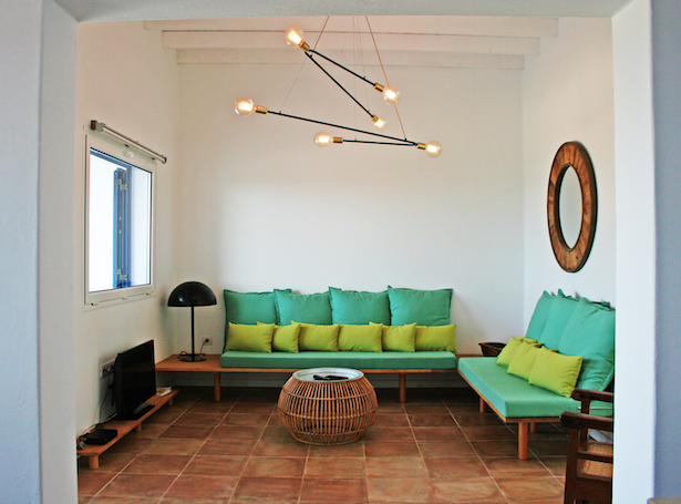 The living room casa del pueblo